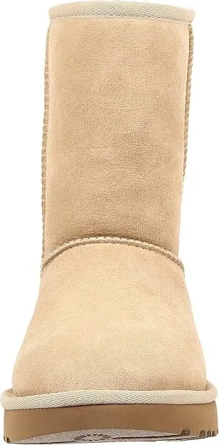 UGG Classic Short II Women's Boots Burnt Cedar : 5 B - Medium, Suede - Image 11