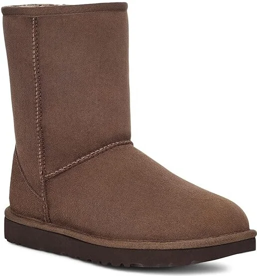 UGG Classic Short II Women's Boots Burnt Cedar : 5 B - Medium, Suede