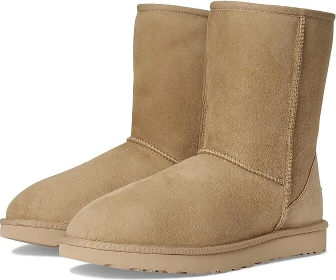 UGG Classic Short II Women's Boots Mustard Seed : 5 B - Medium, Suede