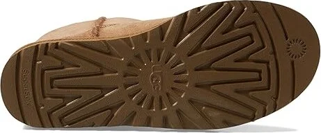 UGG Classic Short Men's Pull-on Boots Chestnut : 7 D - Medium, Suede - Image 4