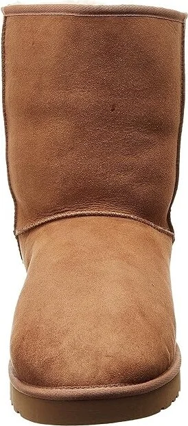 UGG Classic Short Men's Pull-on Boots Chestnut : 7 D - Medium, Suede - Image 6