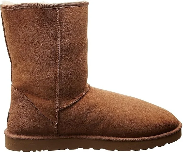 UGG Classic Short Men's Pull-on Boots Chestnut : 7 D - Medium, Suede - Image 8