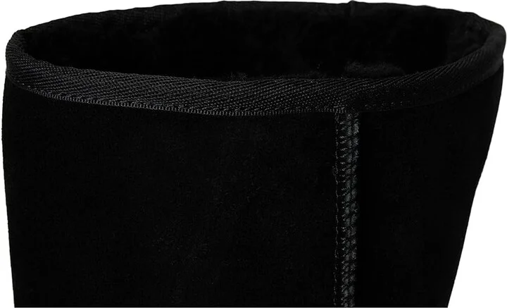 UGG Classic Short New Heights Women's Boots Black : 9 B - Medium, Shearling/Synthetic - Image 7