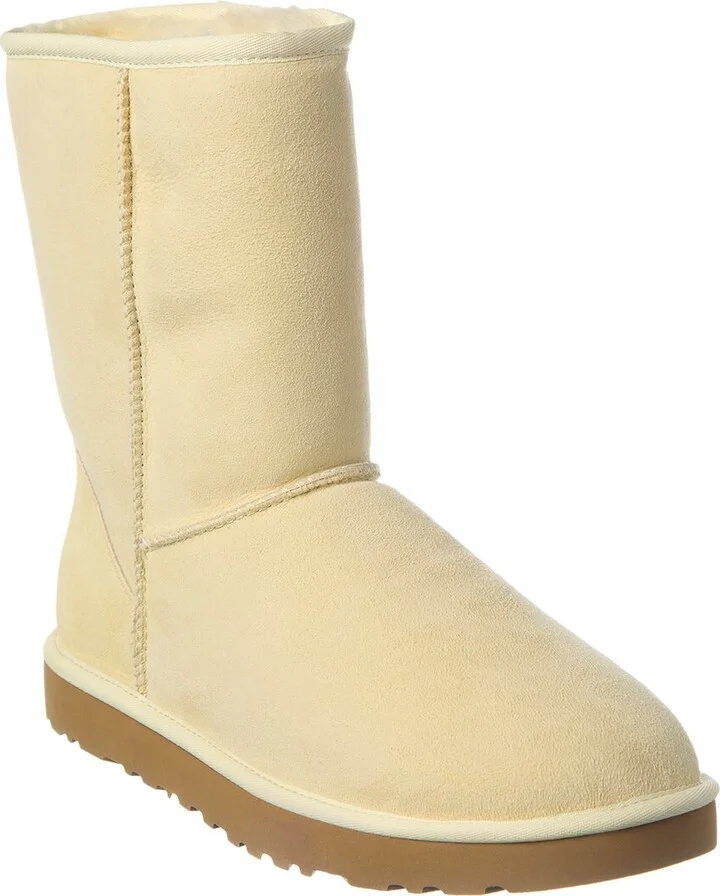 Ugg Classic Short Suede & Shearling Boot