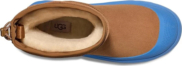 UGG Classic short Weather Hybrid Men's Shoes Chestnut/Big Sky : 11 D - Medium, Suede/Wool - Image 2