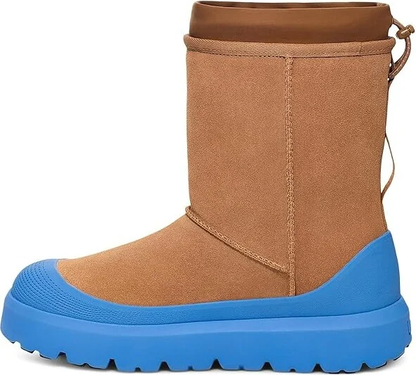 UGG Classic short Weather Hybrid Men's Shoes Chestnut/Big Sky : 11 D - Medium, Suede/Wool - Image 5