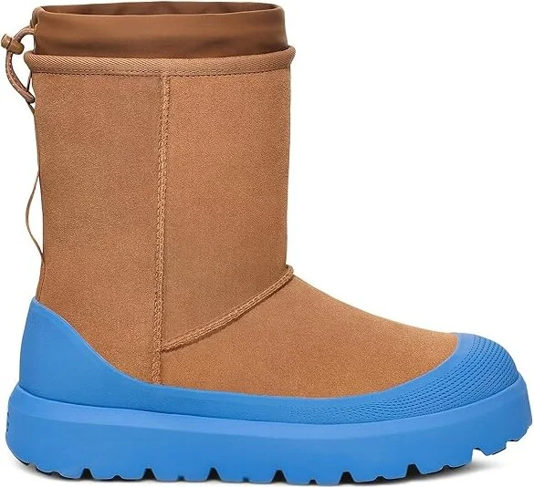 UGG Classic short Weather Hybrid Men's Shoes Chestnut/Big Sky : 11 D - Medium, Suede/Wool - Image 6