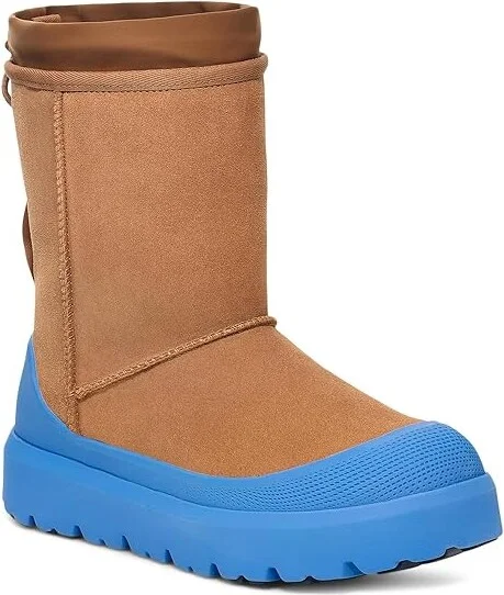 UGG Classic short Weather Hybrid Men's Shoes Chestnut/Big Sky : 11 D - Medium, Suede/Wool