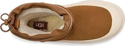 UGG Classic short Weather Hybrid Men's Shoes Chestnut/Whitecap : 10 D - Medium, Suede/Wool - Image 2