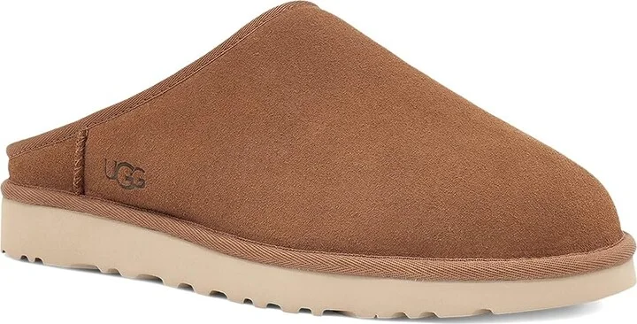 UGG Classic Slip-On Men's Shoes Chestnut : 10 D - Medium, Leather - Image 5