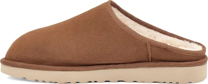 UGG Classic Slip-On Men's Shoes Chestnut : 10 D - Medium, Leather - Image 6