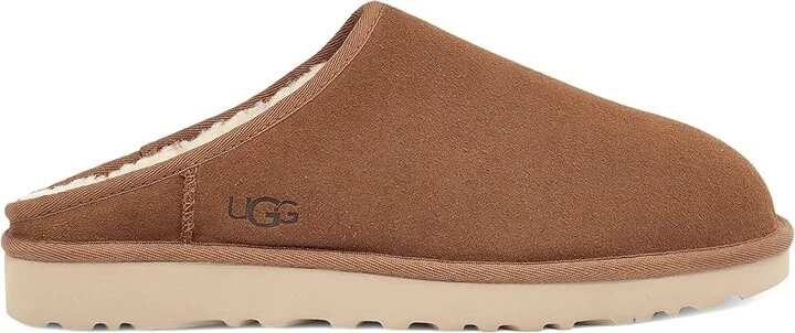 UGG Classic Slip-On Men's Shoes Chestnut : 10 D - Medium, Leather - Image 7