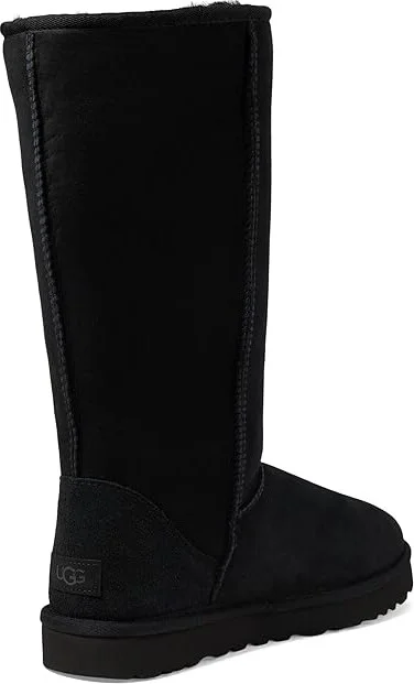 UGG Classic Tall II Women's Boots Black : 5 B - Medium, Sheepskin - Image 5