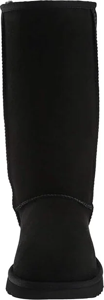 UGG Classic Tall II Women's Boots Black : 5 B - Medium, Sheepskin - Image 6