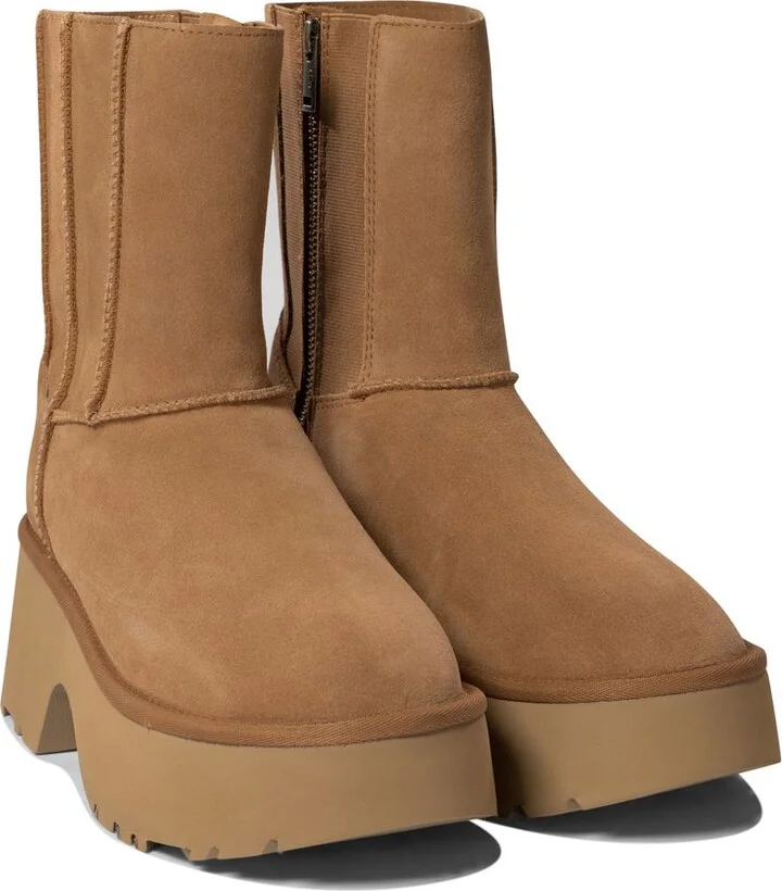 UGG "Classic Twin Seam New Heights" Ankle Boots - Image 2