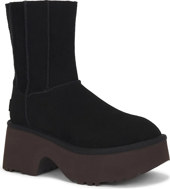 UGG Classic Twin Seam New Heights Boot in Black - Image 2