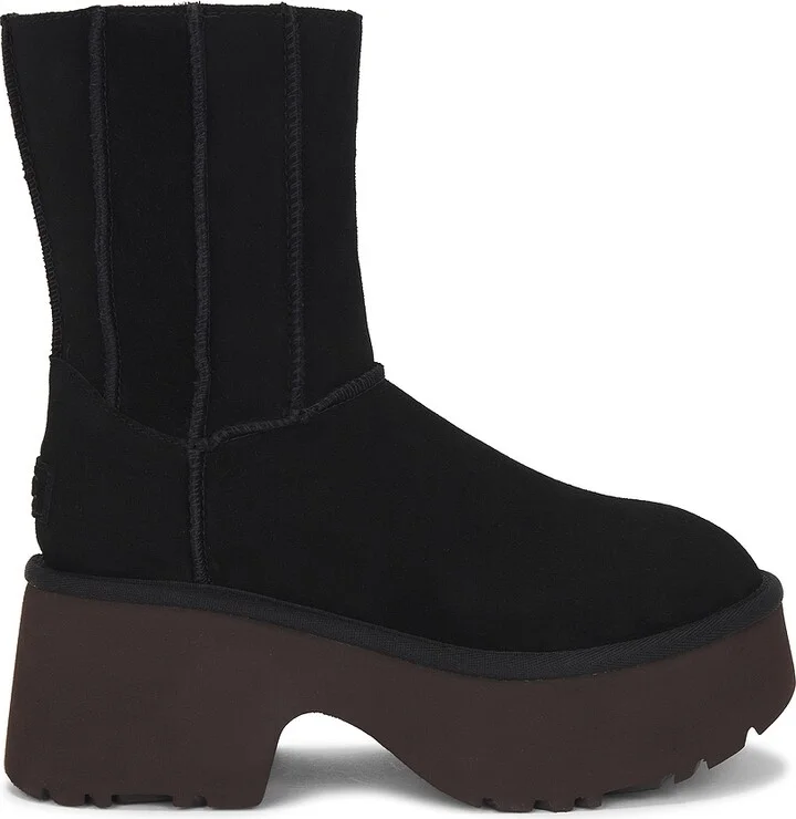 UGG Classic Twin Seam New Heights Boot in Black