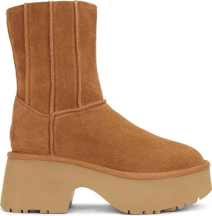 UGG Classic Twin Seam New Heights Boot in Brown