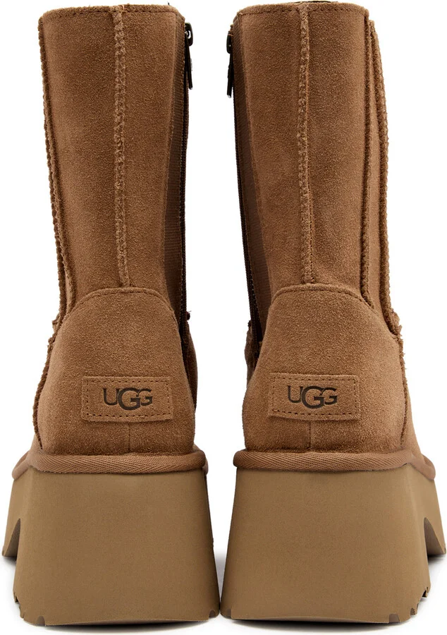 Ugg Classic Twin Seam Suede Platform Ankle Boots - Image 4