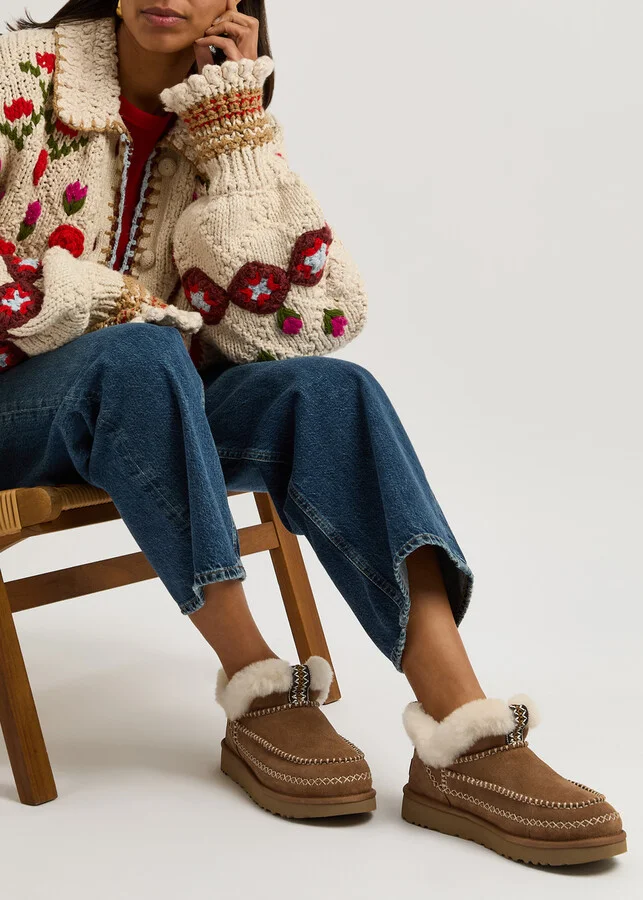 Ugg Classic Ultra Mini Alpine Suede Ankle Boots - Image 5