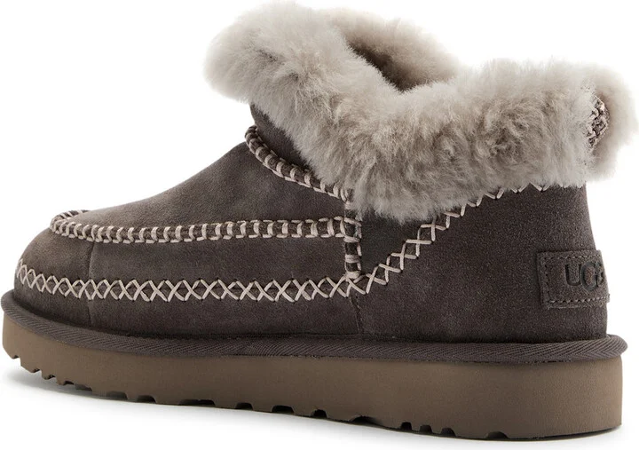 Ugg Classic Ultra Mini Alpine Suede Ankle Boots - Image 6