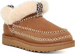 UGG Classic Ultra Mini Alpine Women's Boots Chestnut : 5 B - Medium, Suede