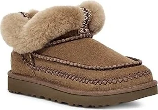UGG Classic Ultra Mini Alpine Women's Boots Hickory : 7 B - Medium, Suede
