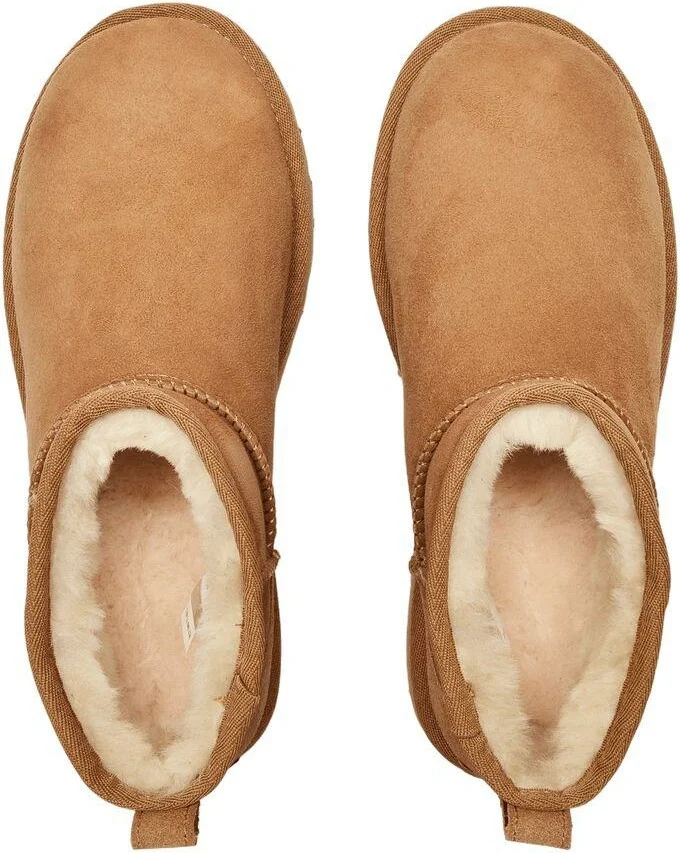 UGG Classic Ultra Mini Ankle Boots - Image 3