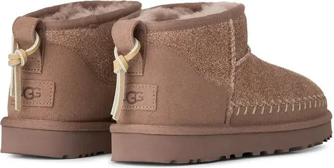 UGG "Classic Ultra Mini Biarritz" Ankle Boots - Image 3