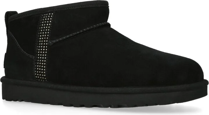 UGG Classic Ultra Mini Bling Ankle Boots - Image 3