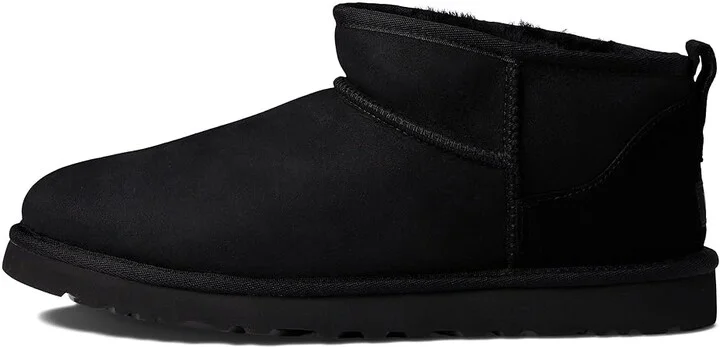 UGG Classic Ultra Mini Men's Shoes Black : 7 D - Medium, Sheepskin - Image 5