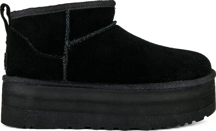 UGG Classic Ultra Mini Platform Boot in Black