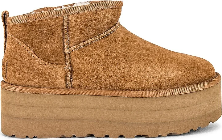 UGG Classic Ultra Mini Platform Boot in Brown