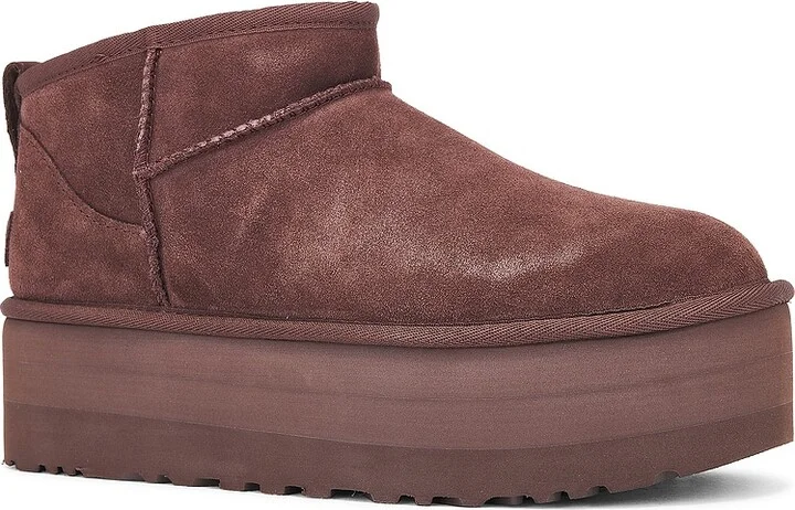 UGG Classic Ultra Mini Platform Boot in Chocolate - Image 2