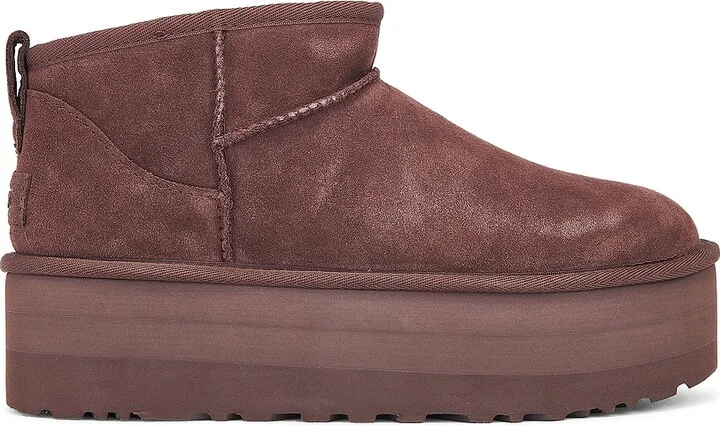 UGG Classic Ultra Mini Platform Boot in Chocolate