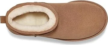 UGG Classic Ultra Mini Platform Women's Boots Chestnut : 5 B - Medium, Suede - Image 2