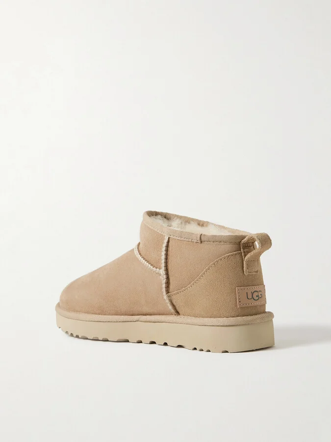 UGG - Classic Ultra Mini Shearling Boots - Neutrals - Image 3