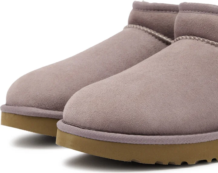 Ugg Classic Ultra Mini Suede Ankle Boots - Image 7
