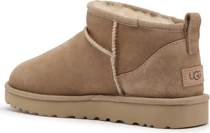 Ugg Classic Ultra Mini Suede Ankle Boots - Image 10