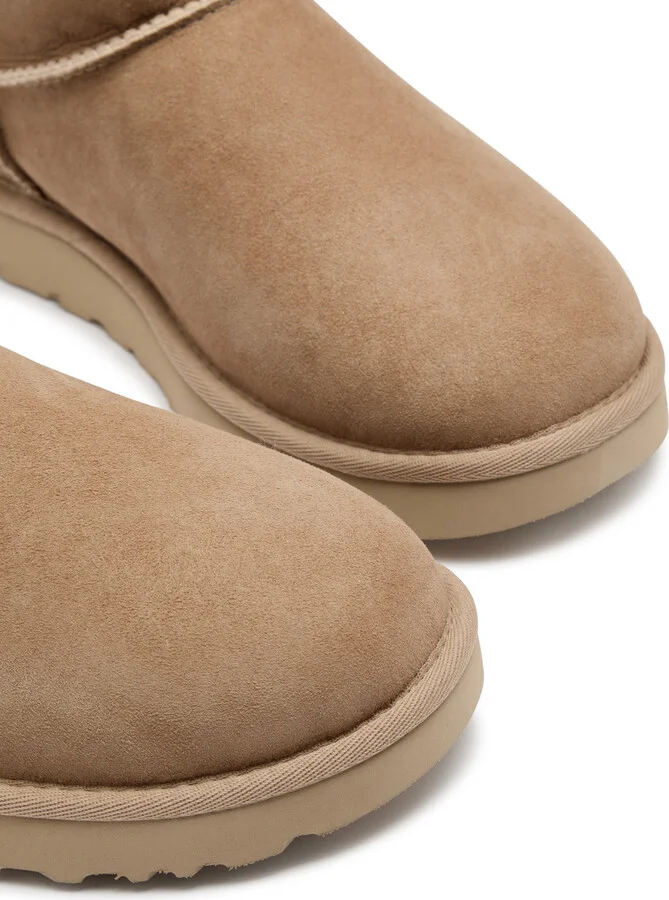 Ugg Classic Ultra Mini Suede Ankle Boots - Image 11