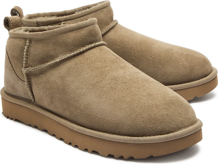 Ugg Classic Ultra Mini Suede Ankle Boots - Image 2