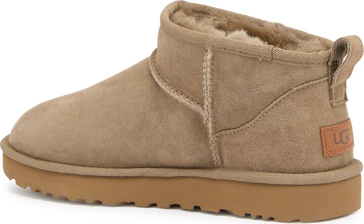 Ugg Classic Ultra Mini Suede Ankle Boots - Image 2