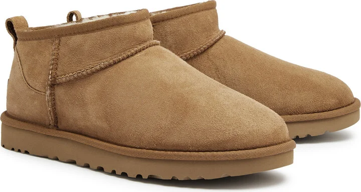 Ugg Classic Ultra Mini Suede Ankle Boots - Image 2