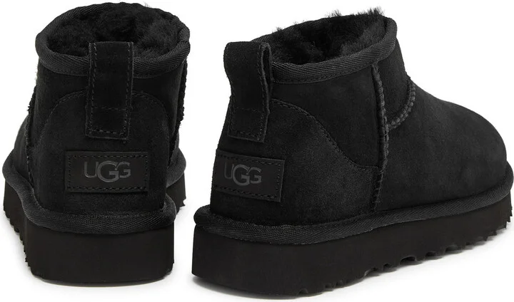 Ugg Classic Ultra Mini Suede Ankle Boots - Image 7