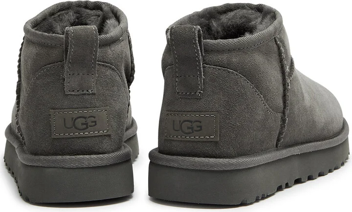 Ugg Classic Ultra Mini Suede Ankle Boots - Image 10