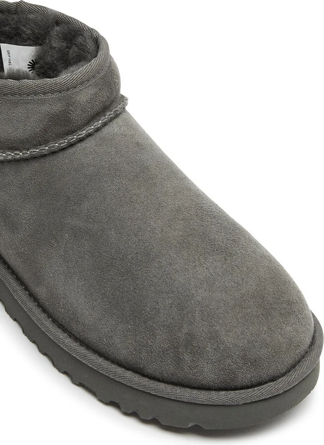 Ugg Classic Ultra Mini Suede Ankle Boots - Image 11