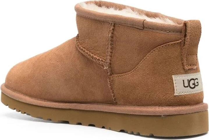 UGG Classic Ultra Mini Suede Boots - Image 3