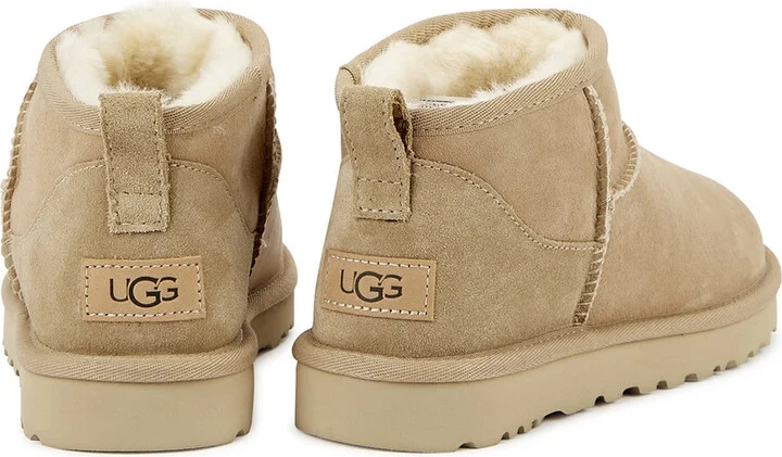 Ugg Classic Ultra Mini Suede Boots - Image 10