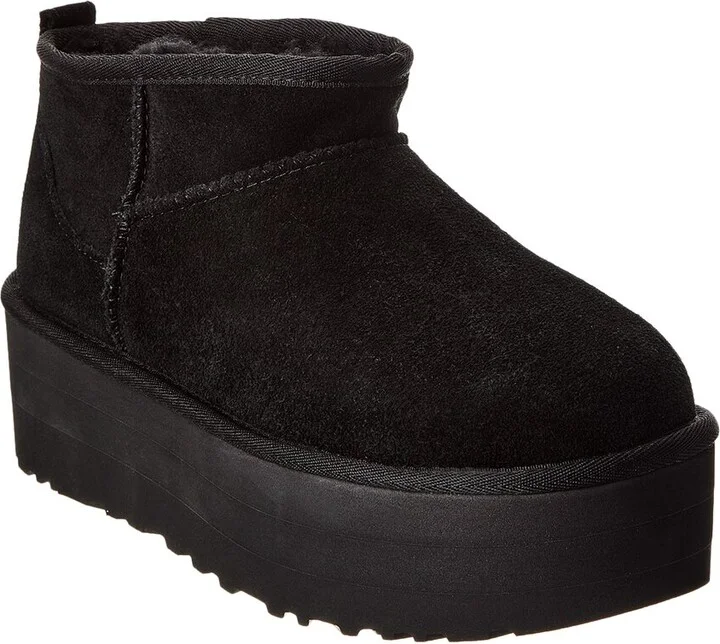UGG Classic Ultra Mini Suede Platform Boot