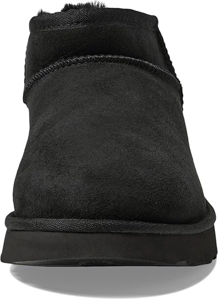 UGG Classic Ultra Mini Women's Shoes Black : 5 B - Medium, Sheepskin - Image 2